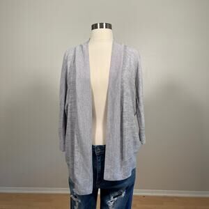 Community Aritzia • Gray Open Cardigan Sweater